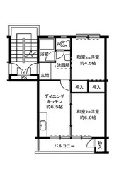 泊駅 徒歩33分 4階の物件間取画像